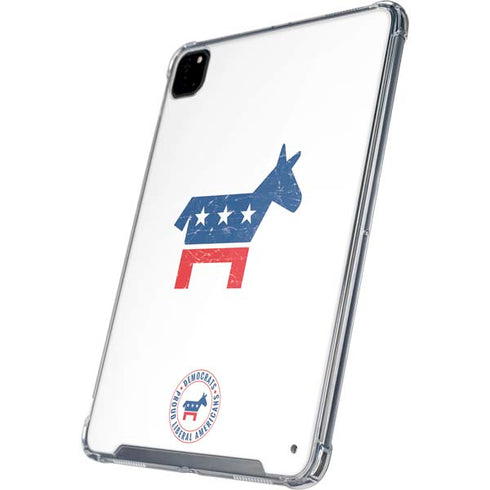 Democrat Donkey iPad Pro 12.9in (2020) Clear Case